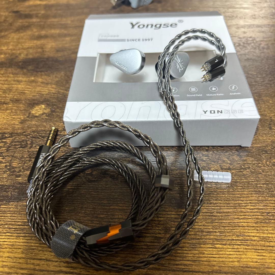 Kiwi Ears Quintetハイブリッド型 ハイエンドイヤホン マイク内蔵