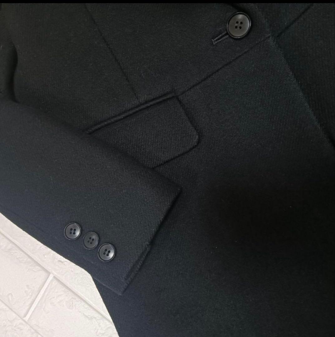 CLANE クラネ ウール チェスターコート 黒