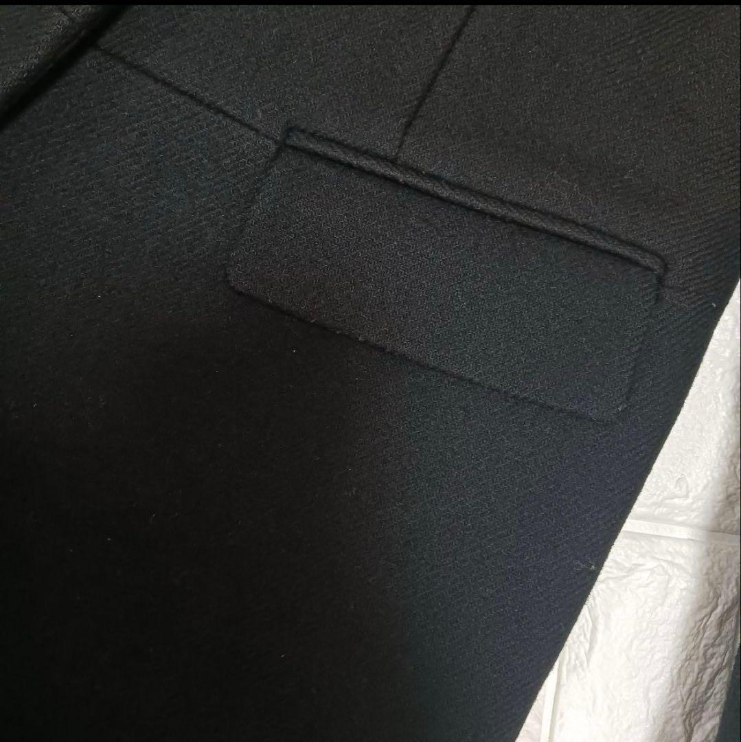 CLANE クラネ ウール チェスターコート 黒