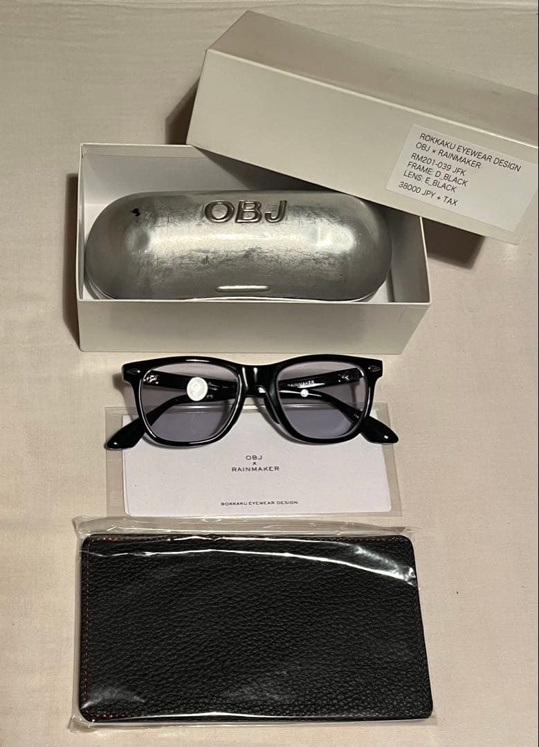 OBJ×TVR×RAINMAKER サングラス