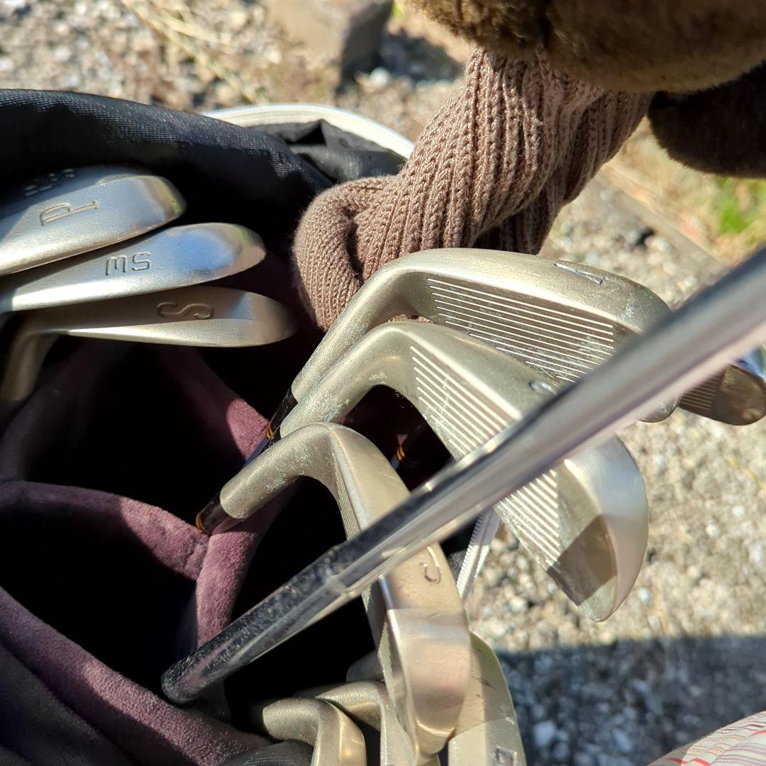 BURBERRY ゴルフ キャディバッグ ゴルフセット アイアン パター ウッド