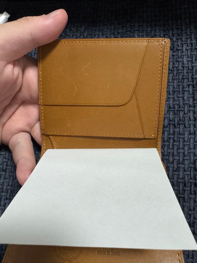 GANZO コードバンRC 縦型純札入れ