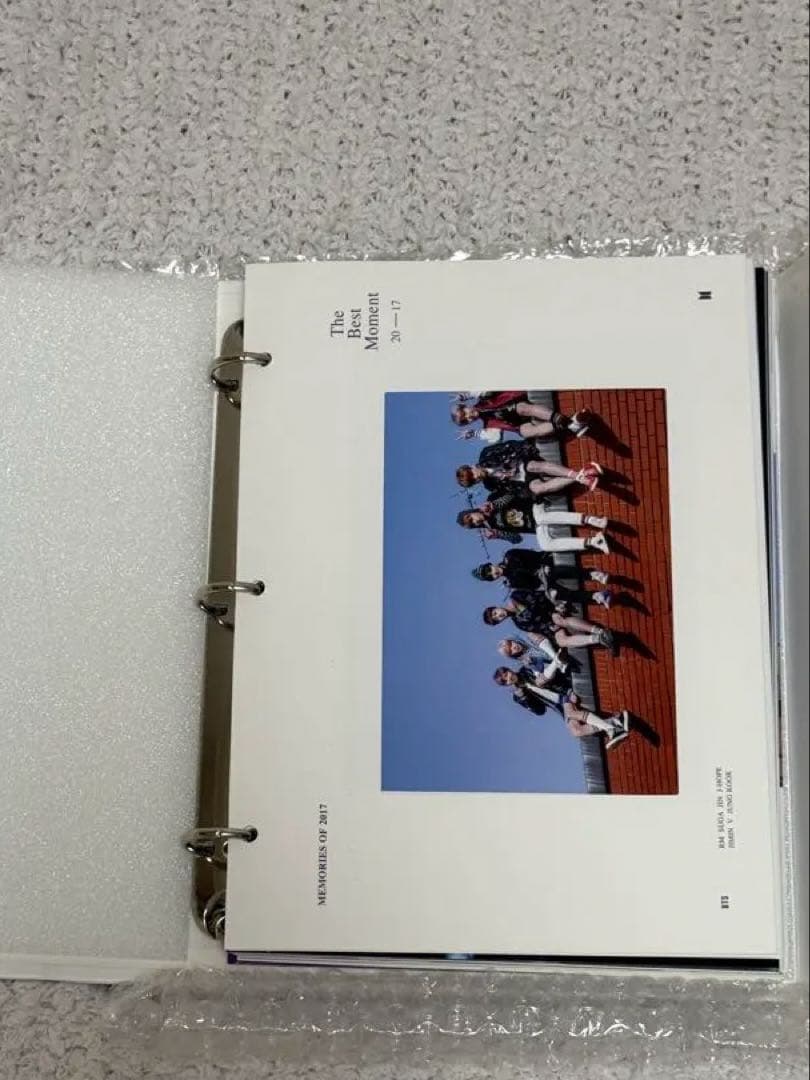 BTS MEMORIES OF 2017 メモリーズ　ジョングク　トレカ付き