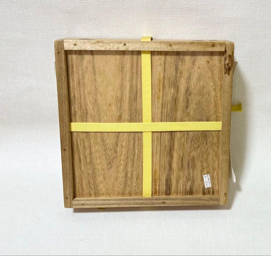 即中斎書付 南鐐菓子盆 浄貞造 共箱 銀製 茶道具 四方皿