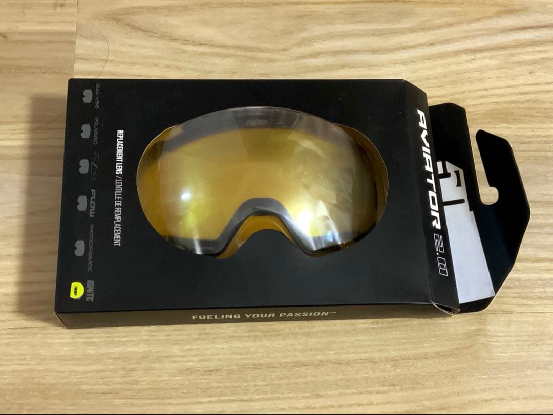 509 Aviator 2.0 イグナイトレンズ (偏光イエローティント)