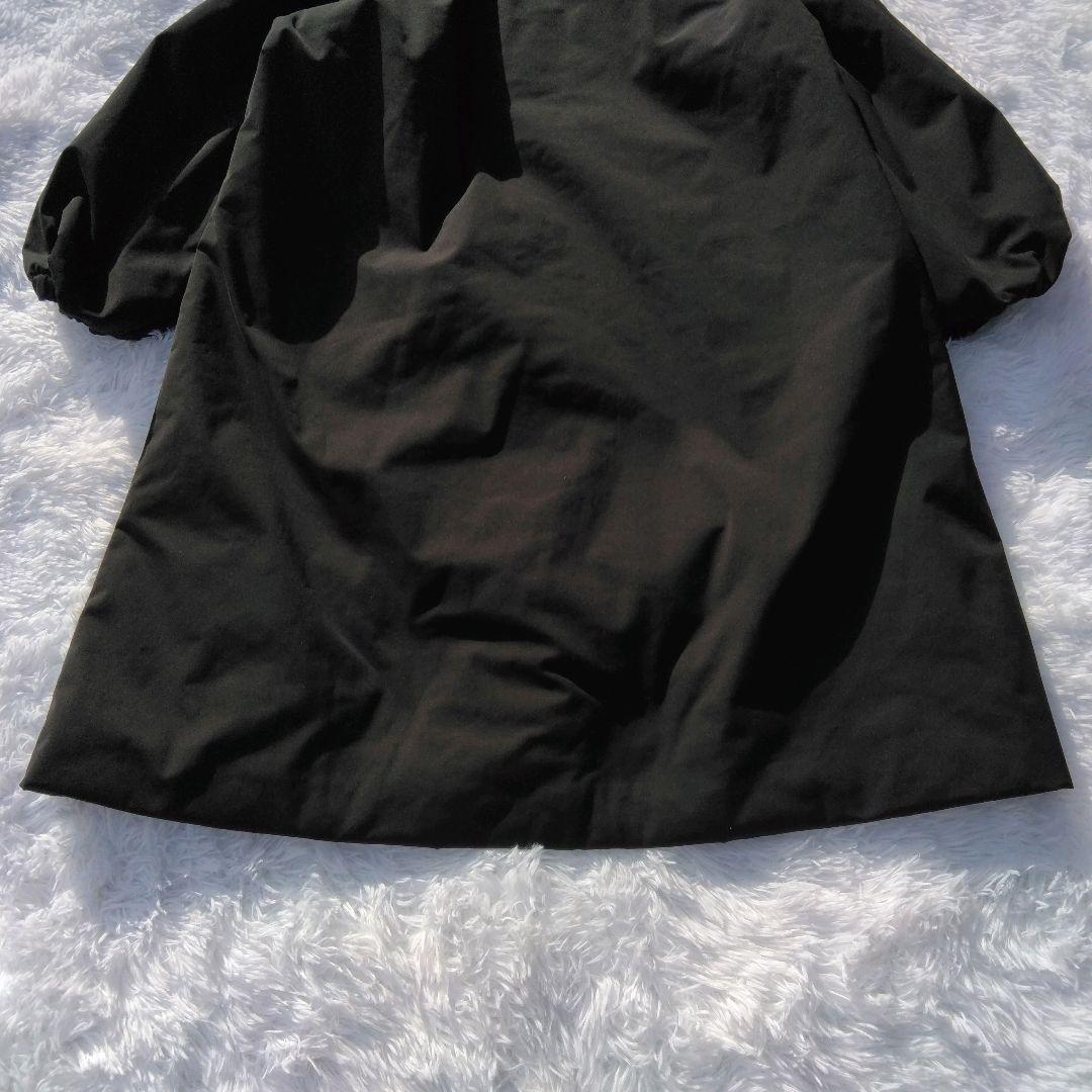 Spick & Span 中綿ボリュームスリーブロングコート 36 ブラック