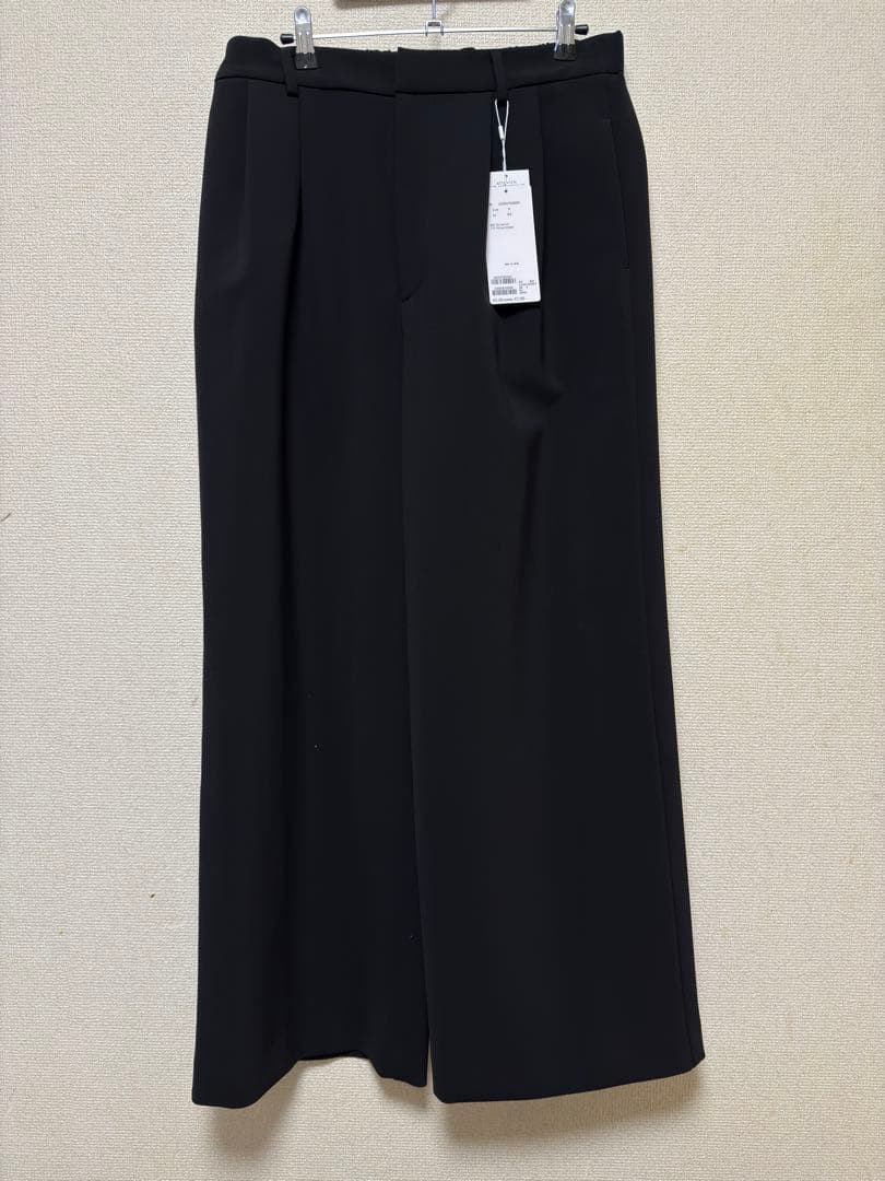 【タグ付き未使用】Lui's ダブルクロス2タックワイドスラックス　Mサイズ