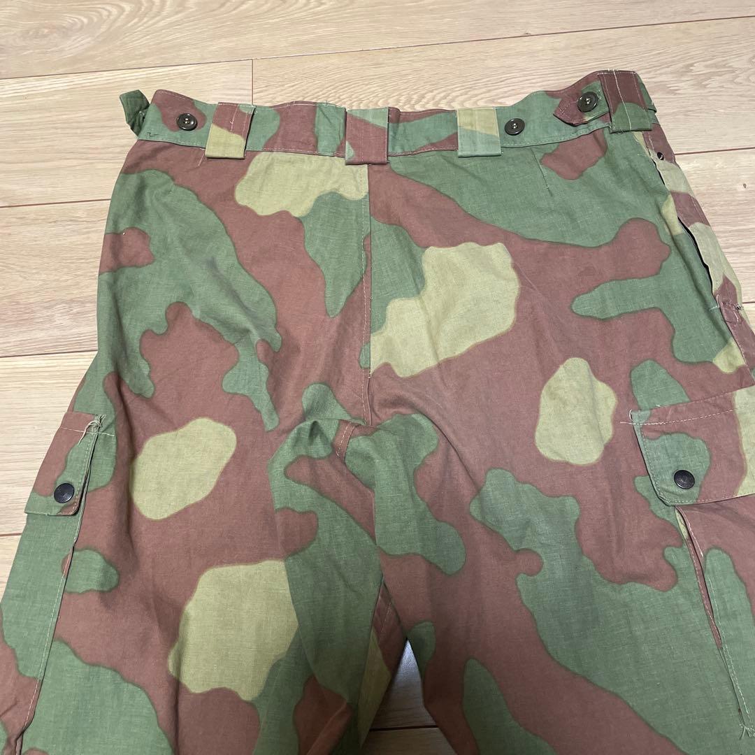 イタリア軍　サンマルコカモ　パンツ　リメイク