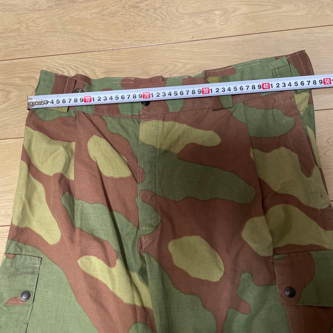 イタリア軍　サンマルコカモ　パンツ　リメイク