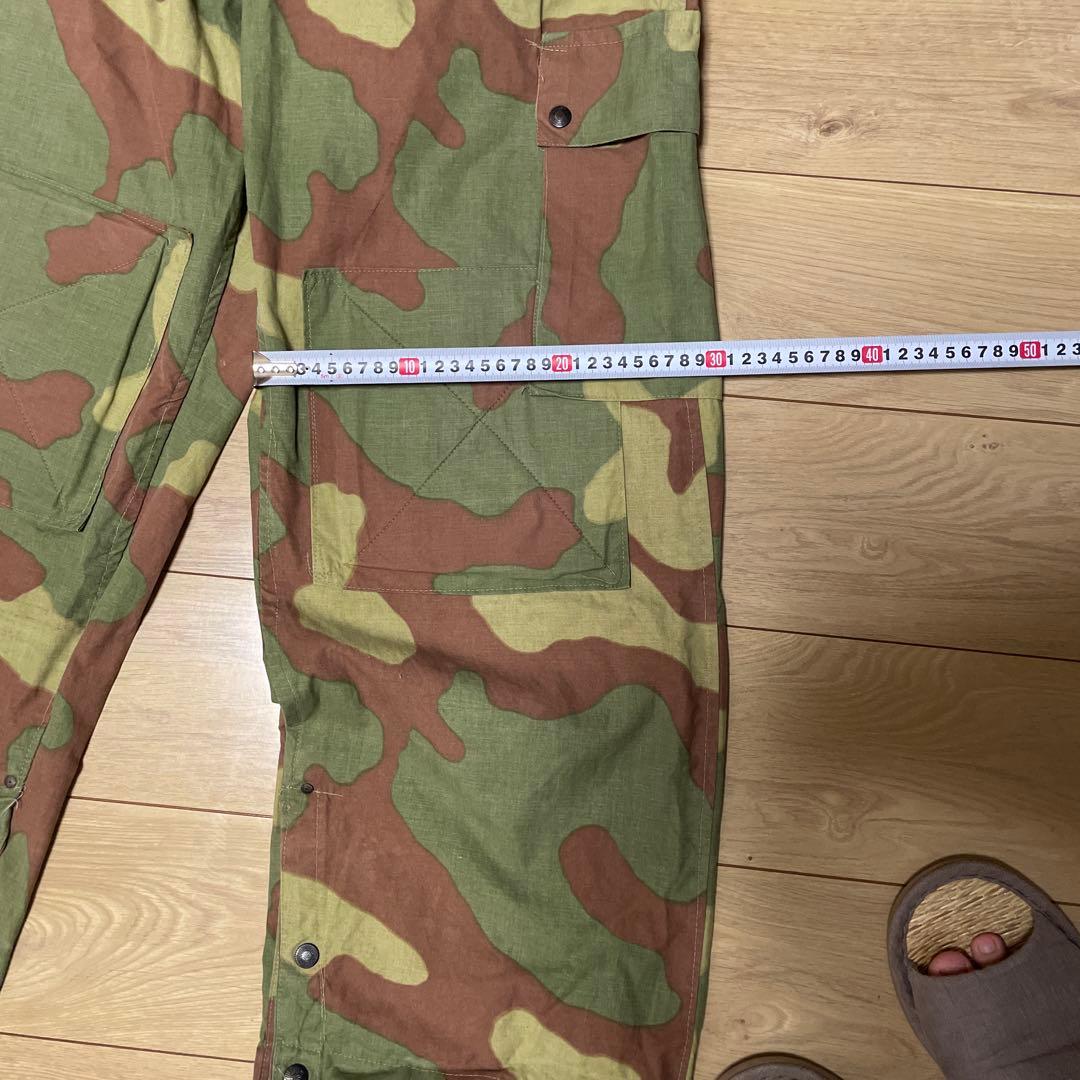 イタリア軍　サンマルコカモ　パンツ　リメイク
