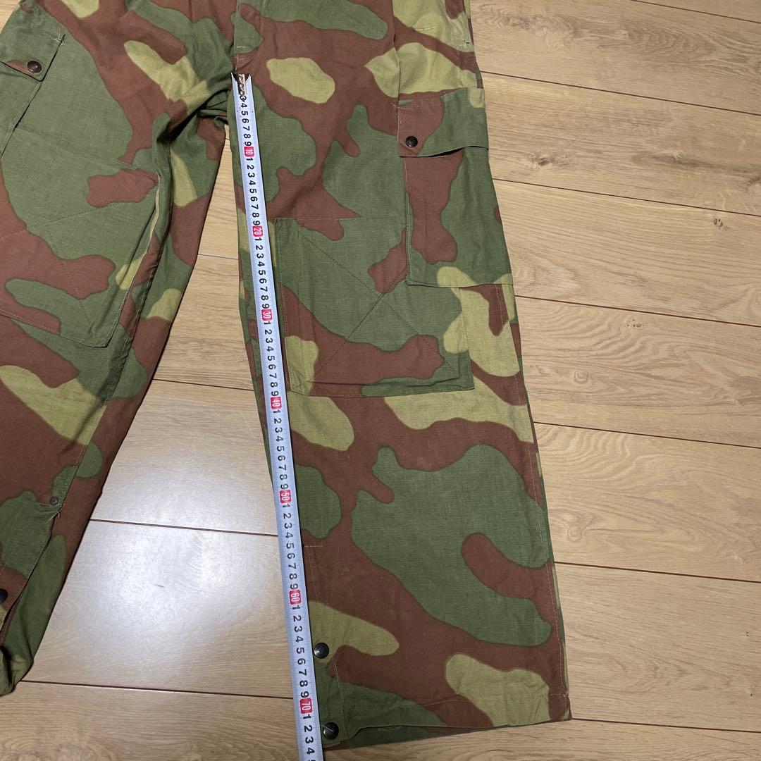 イタリア軍　サンマルコカモ　パンツ　リメイク