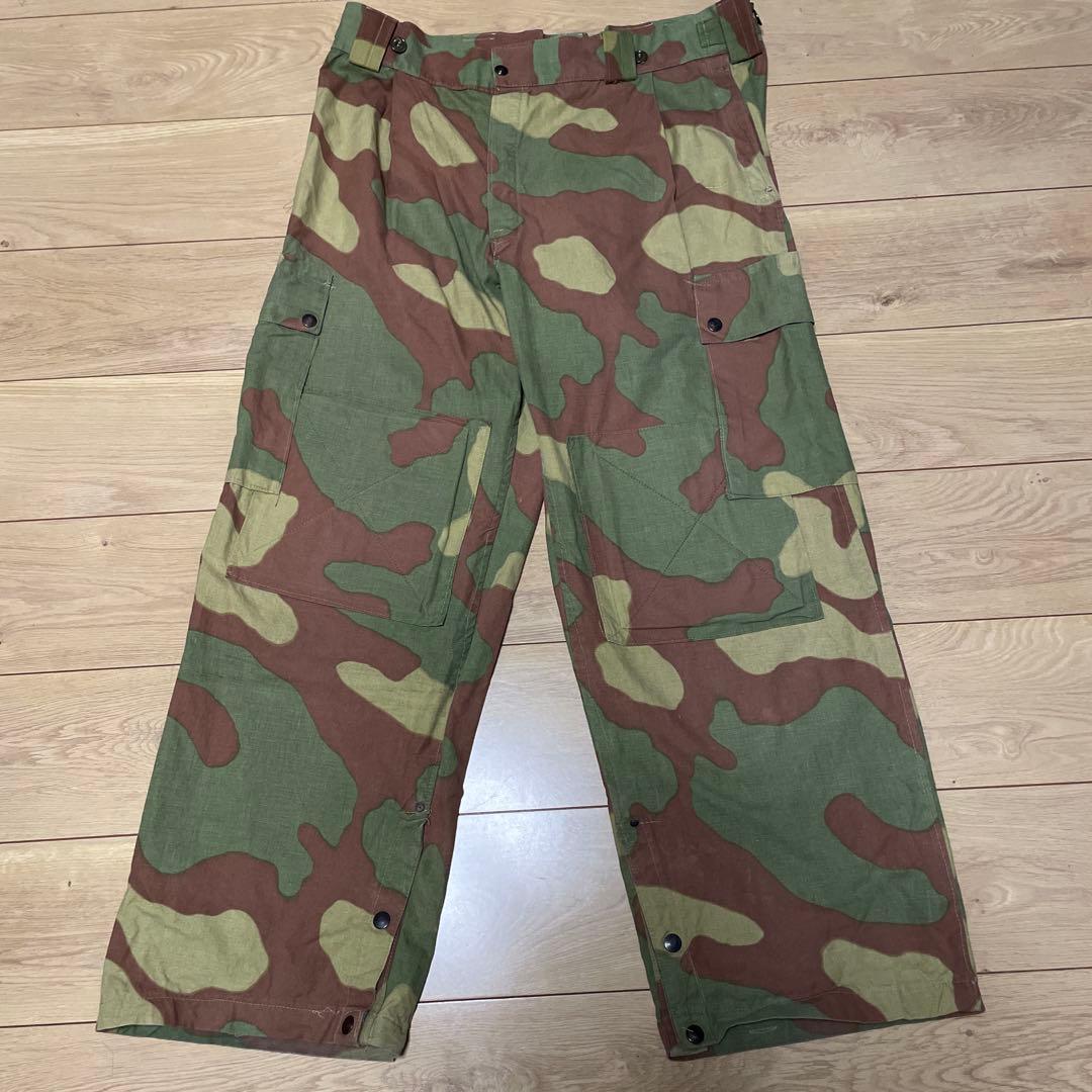 イタリア軍　サンマルコカモ　パンツ　リメイク