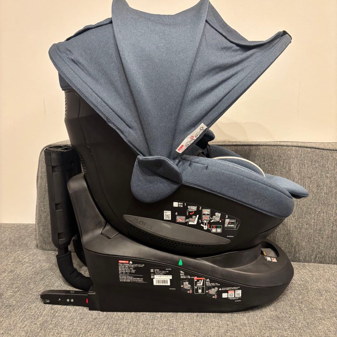 極美品✨ エールベベ クルット6i プレミアム エアリー デニム 付属品完品