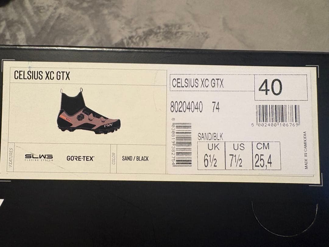 CELSIUS XC GTX SPDビンディングシューズ