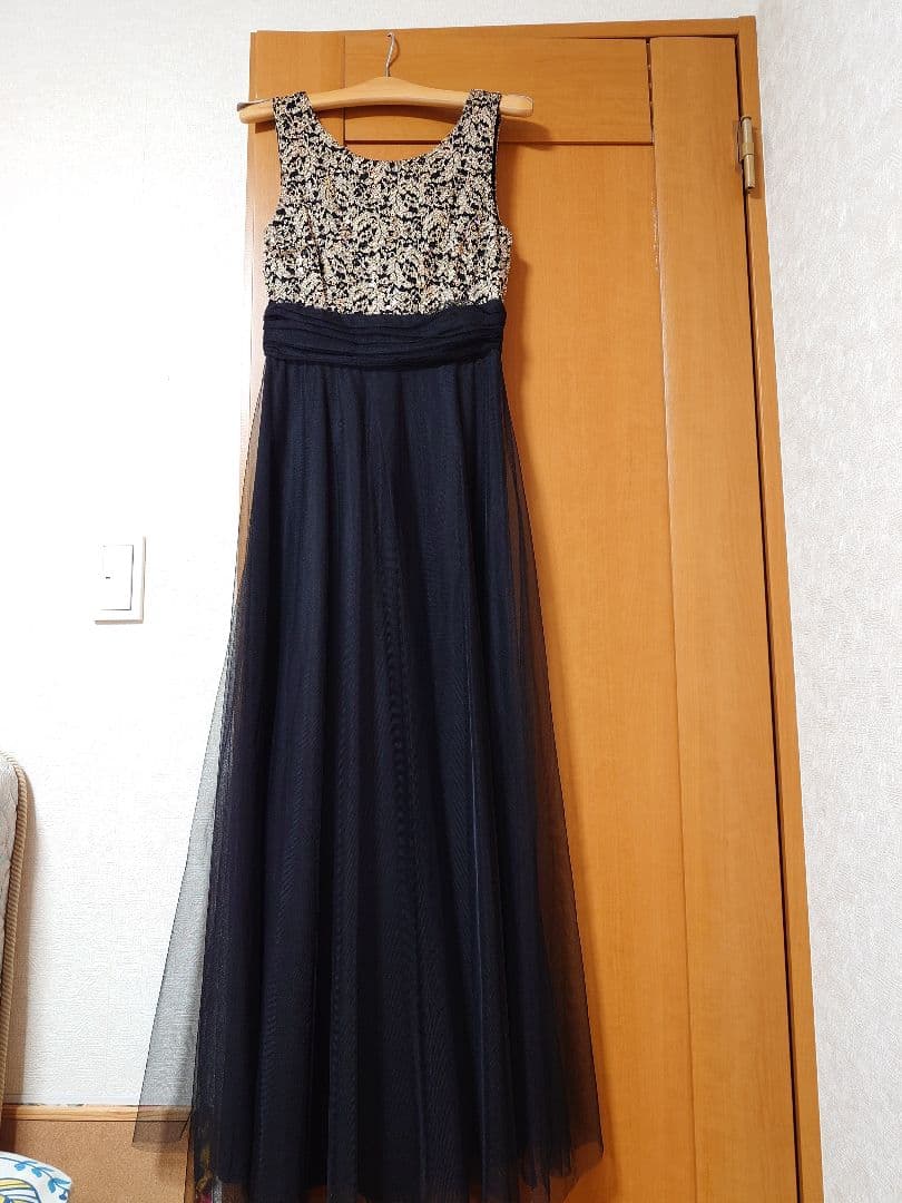 R's GOWN ブラック ノーカラーボレロ M　＆マザードレス