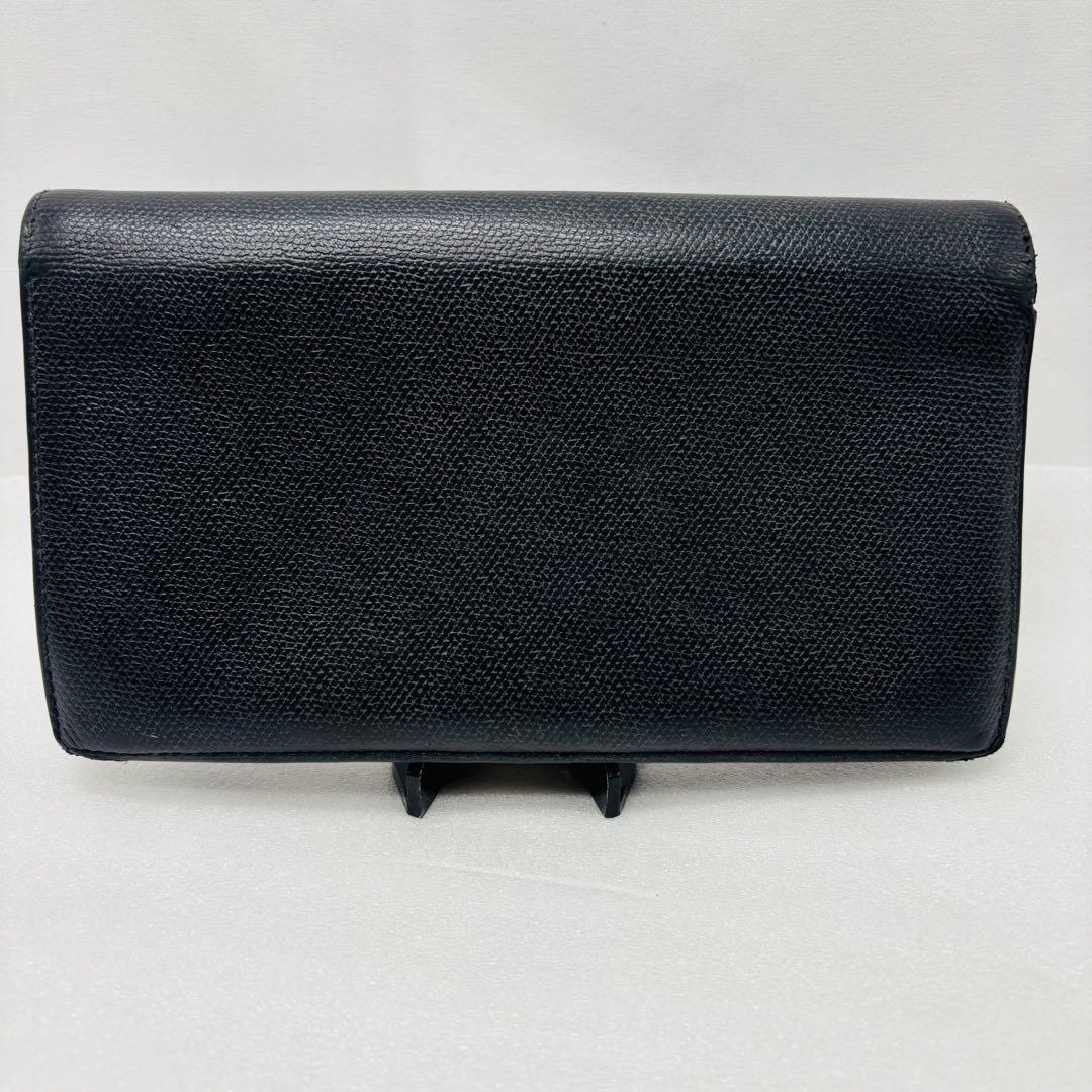 CHANEL シャネル　長財布　ココマーク　折り財布　レザー　ブラック