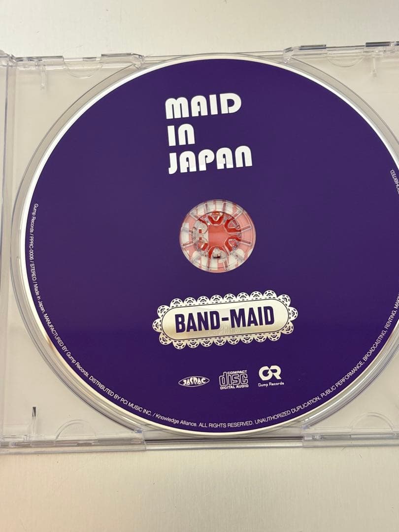 超希少 BAND-MAID / MAID IN JAPANオリジナル盤2014年