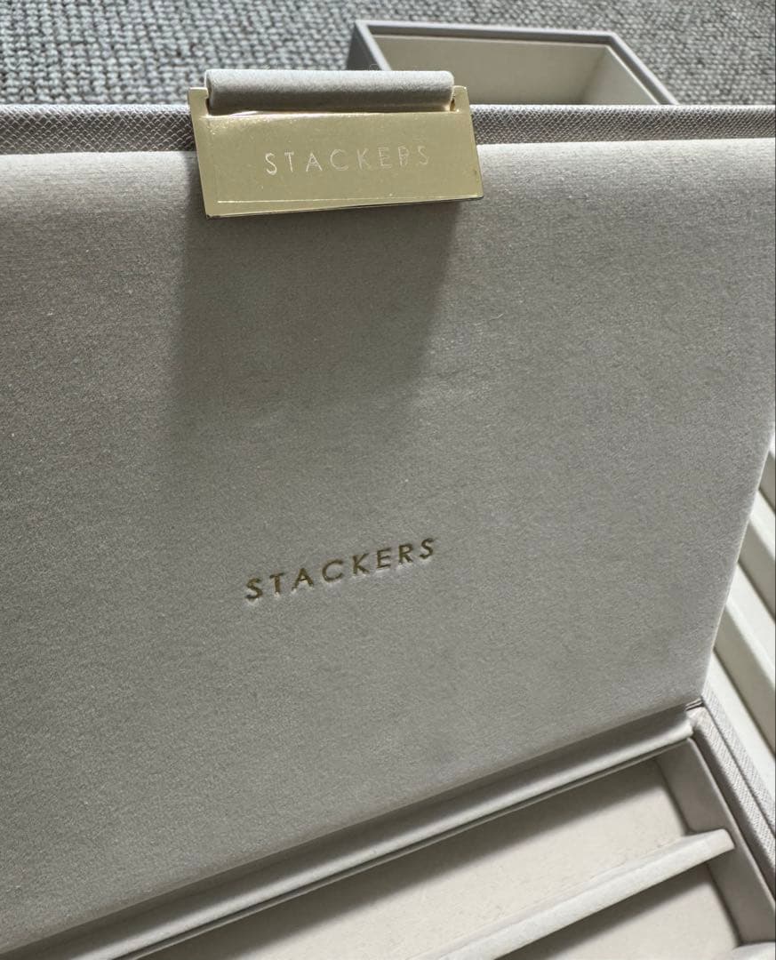 スタッカーズ　STACKERS ジュエリーボックス 4段 トープ