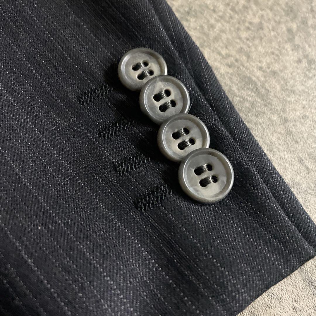 極美品 極上ウール ダブルブレストスーツ× ARMANI アルマーニネクタイ2本