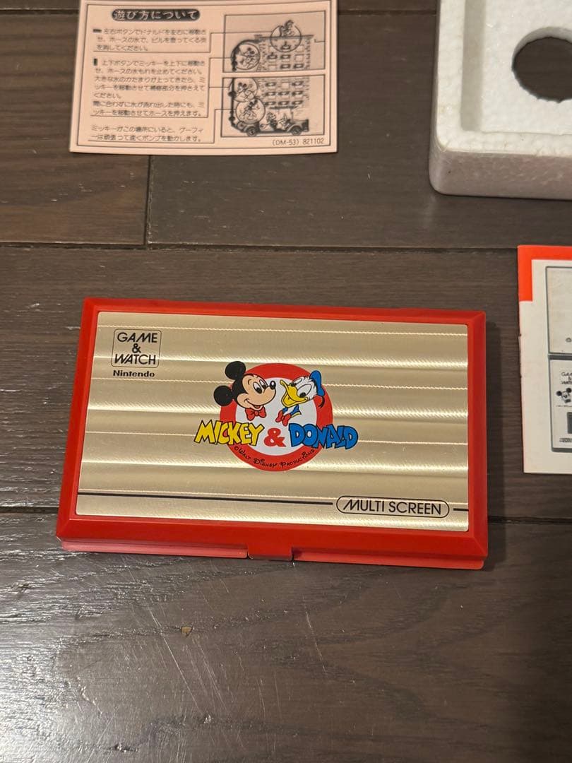 Game&WATCH マルチスクリーンMickey & Donald DM-53