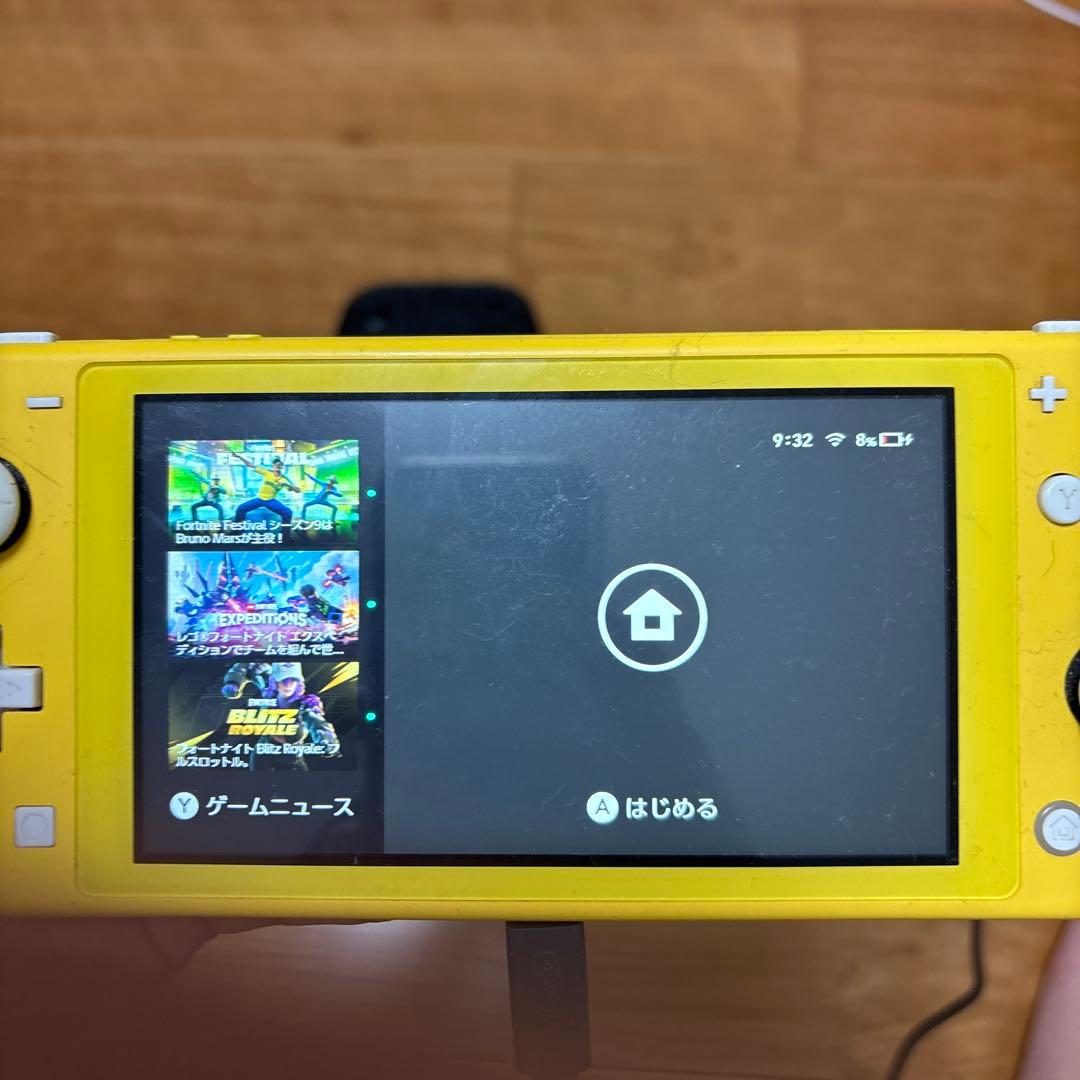 nintendo switch lite イエロー