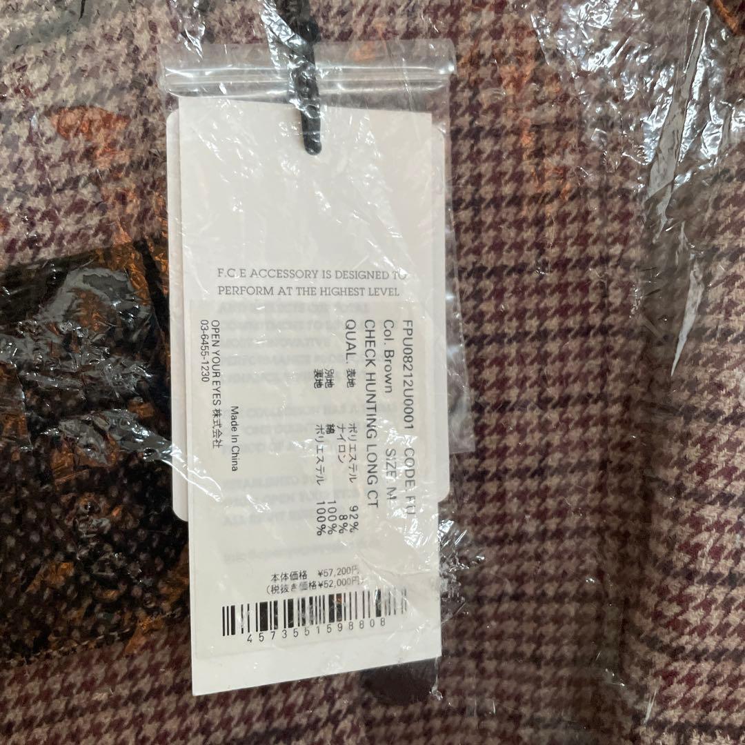 新品F/CE. CHECK HUNTING LONG COAT / エフシーイー