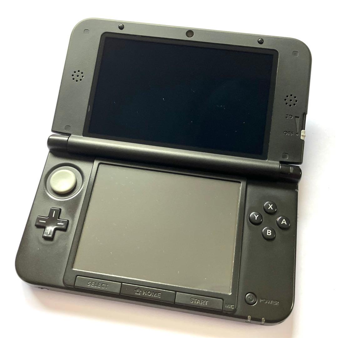 【美品】ニンテンドー3DS LL ブルー×ブラック 本体 ソフト3点付き