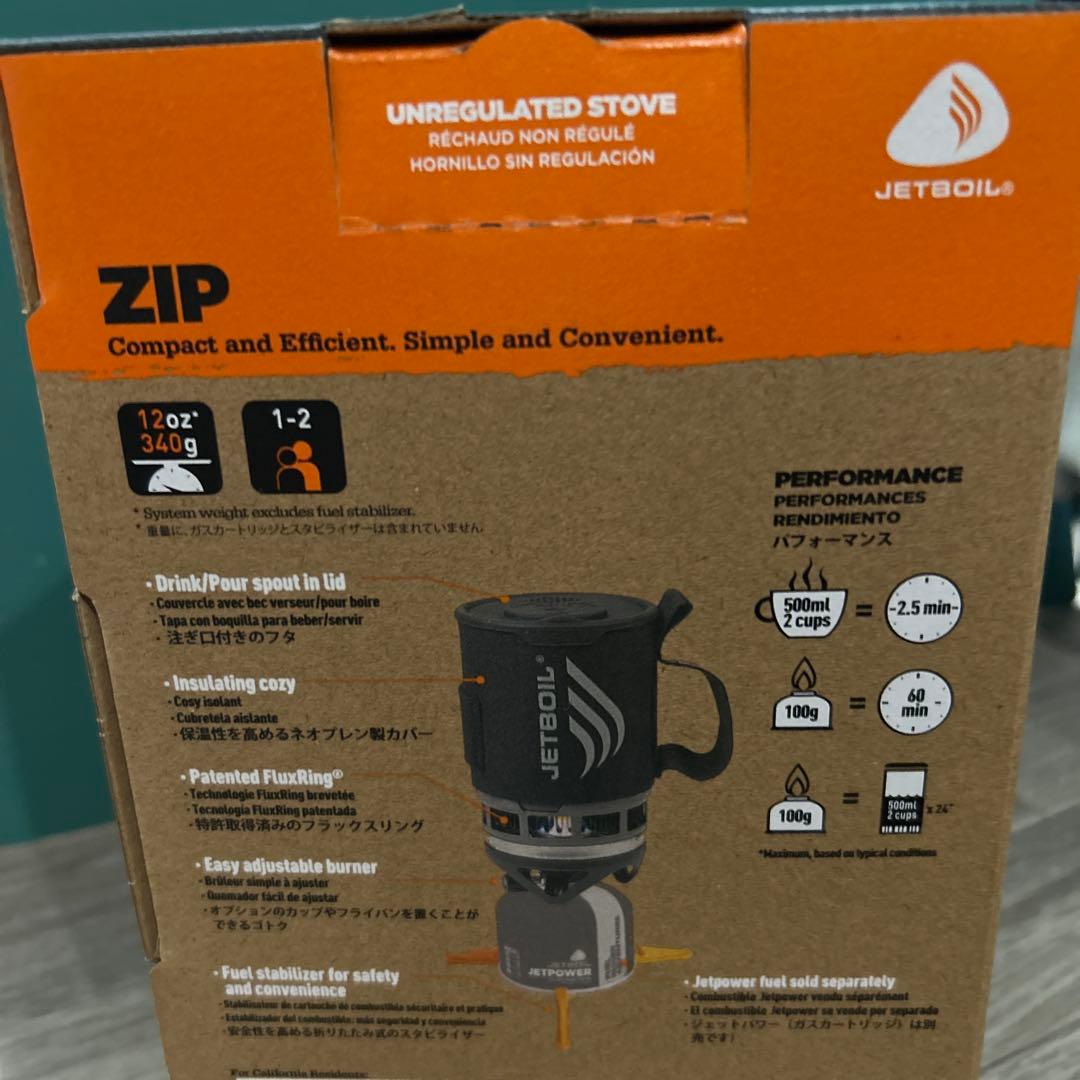 JETBOIL シングルバーナー zip ジェットボイル