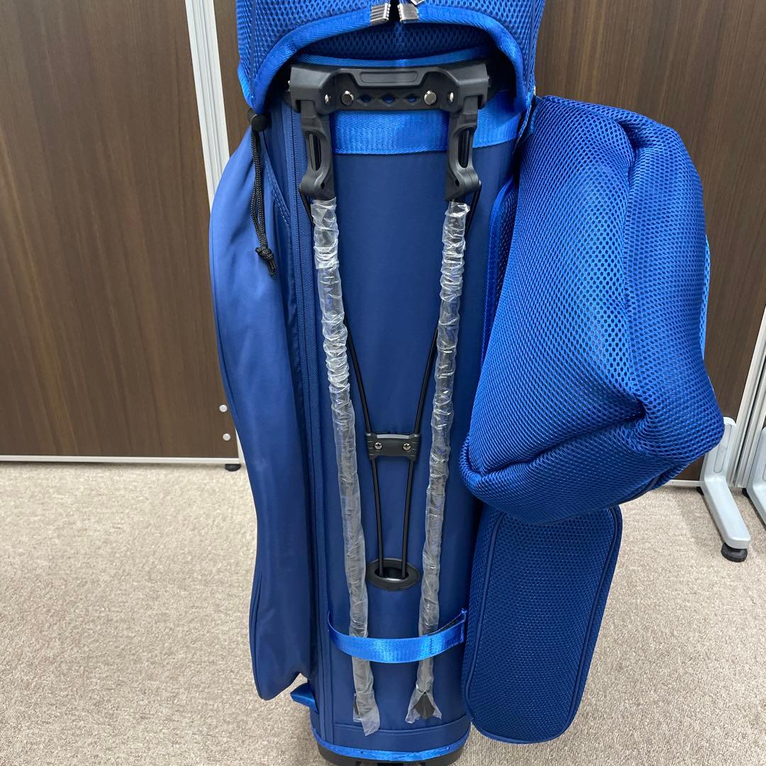 ヨッシ様 ピーダブリュサーキュラス キャディバッグ ゴルフバッグ 青 サイズF