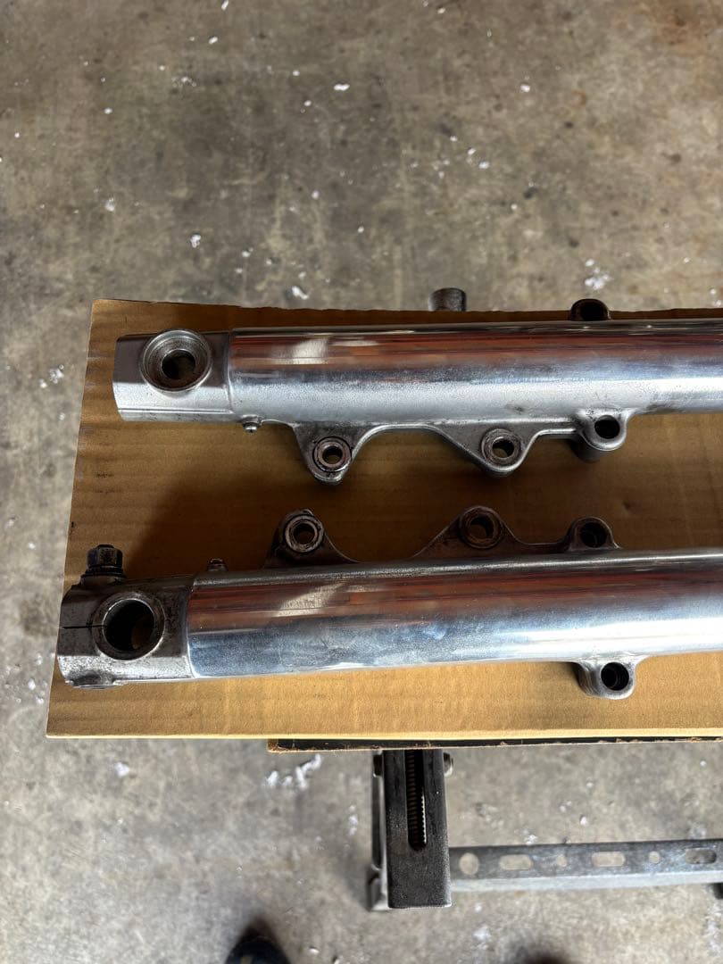 スポーツスター　フロントフォーク　キャリパー付き