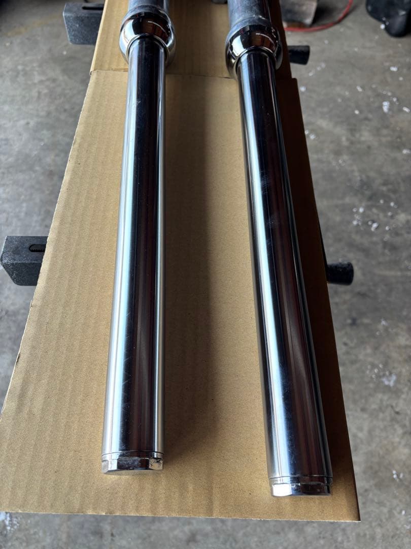 スポーツスター　フロントフォーク　キャリパー付き