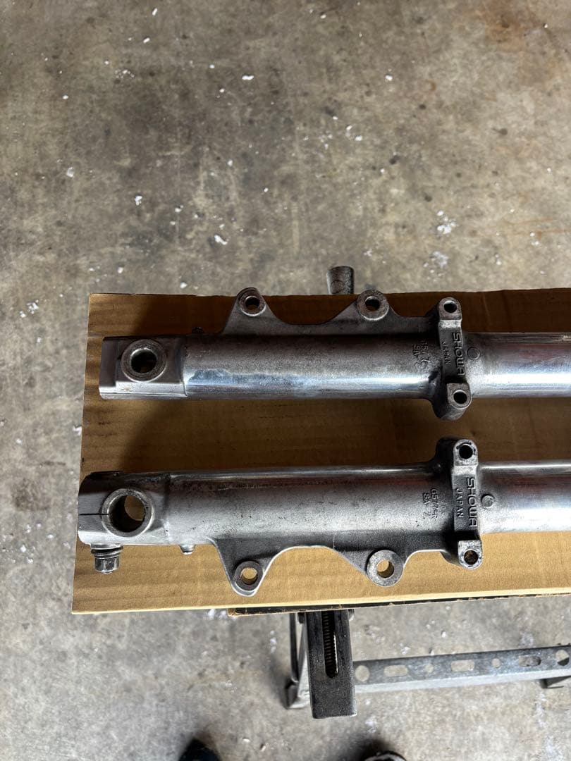 スポーツスター　フロントフォーク　キャリパー付き