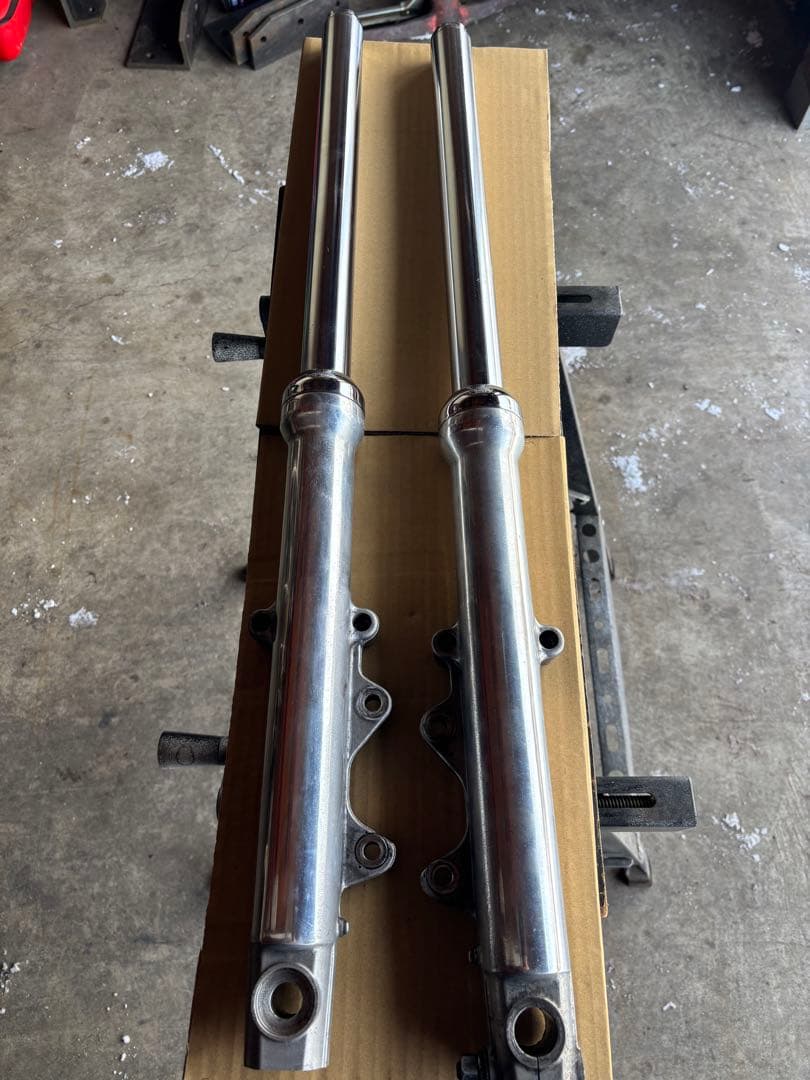 スポーツスター　フロントフォーク　キャリパー付き