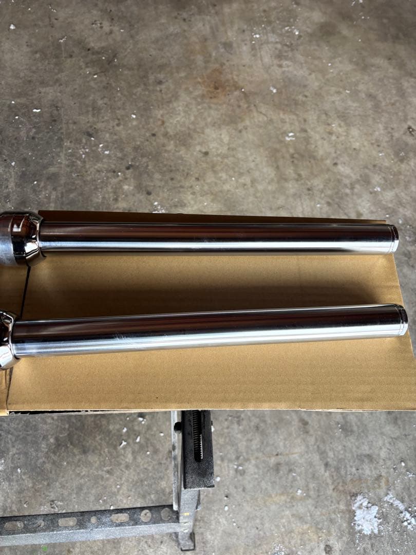 スポーツスター　フロントフォーク　キャリパー付き