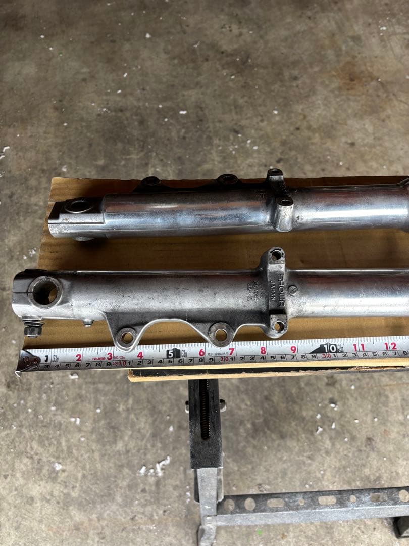 スポーツスター　フロントフォーク　キャリパー付き