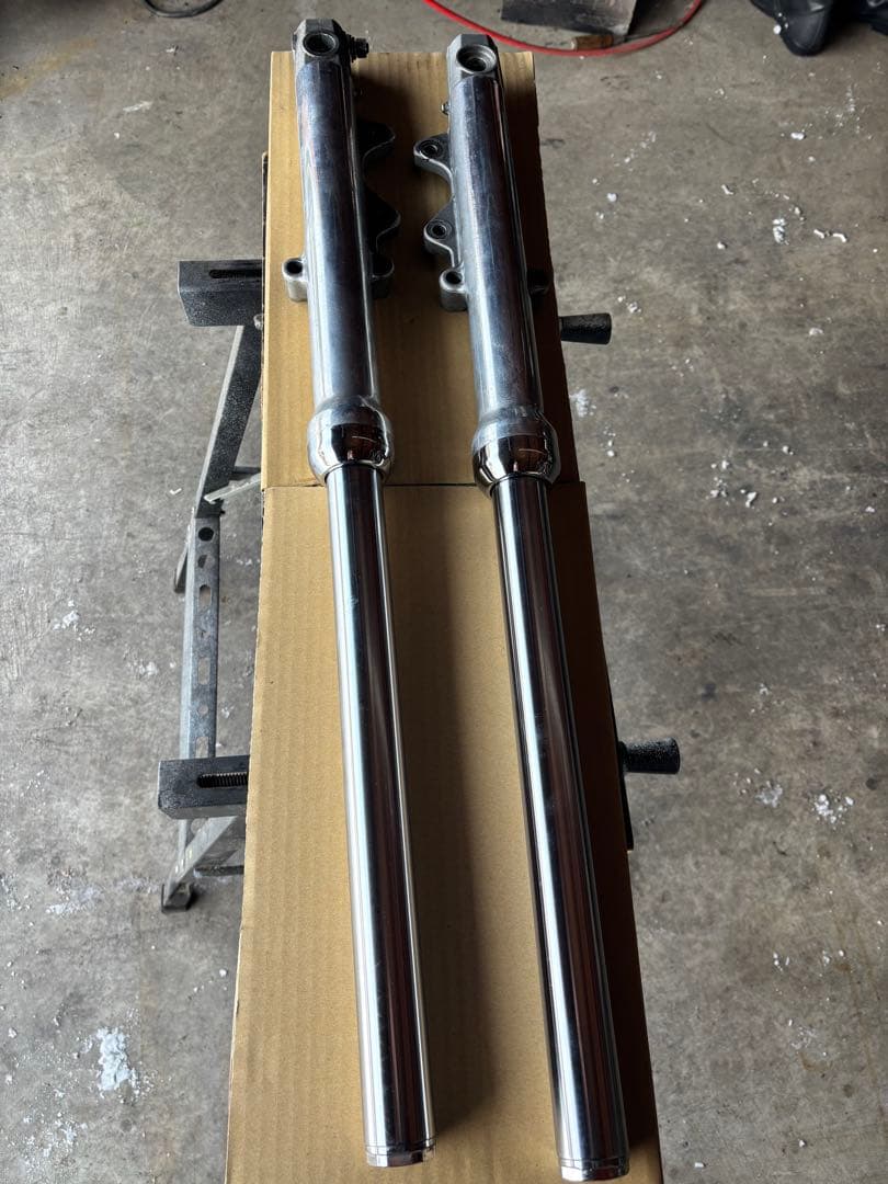 スポーツスター　フロントフォーク　キャリパー付き