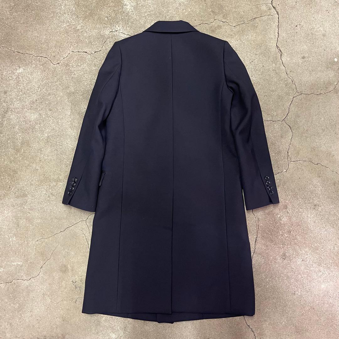 TOGA PULLA ダブル チェスターコート ネイビー