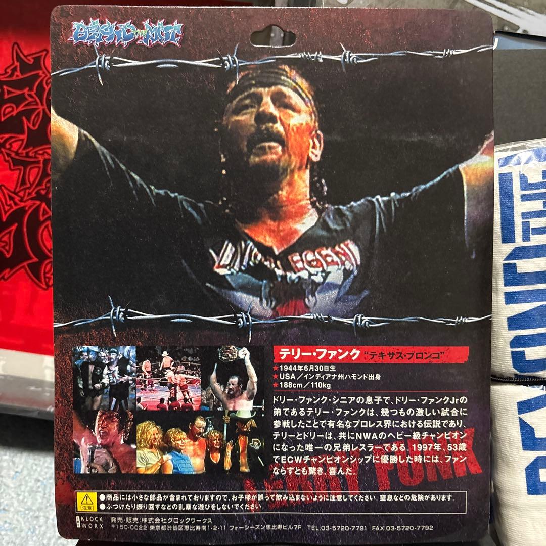 テリーファンク　フィギュア付き ビヨンドザマットDVD スペシャルボックス