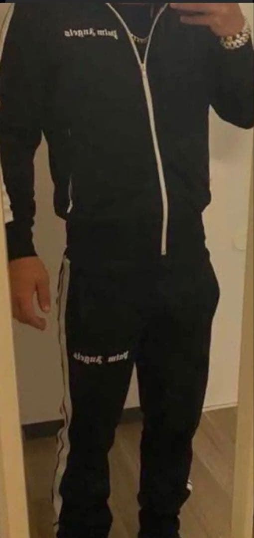 USラッパー等多々着用 セットアップJAKEN着用 PalmAngels上のみ