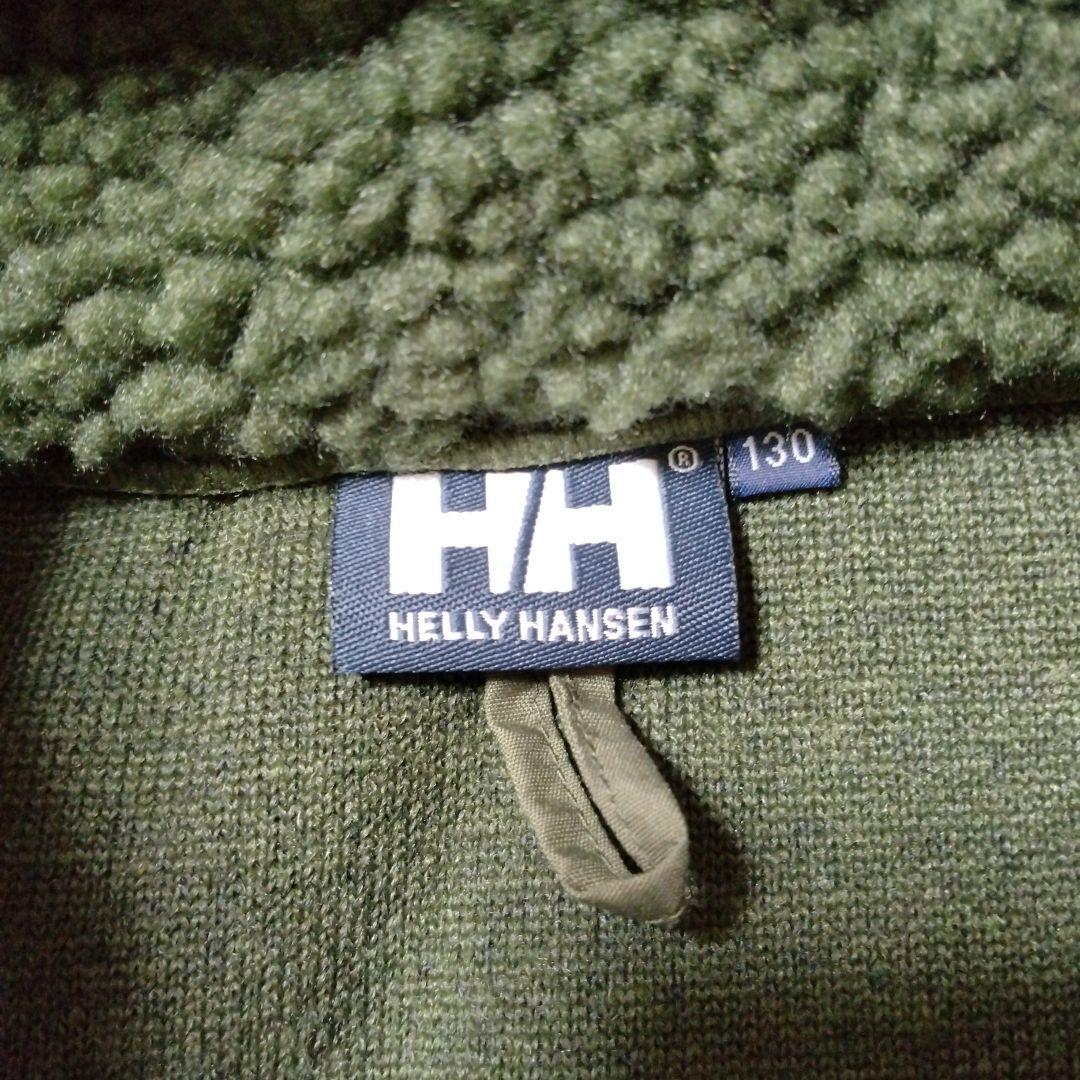 ヘリーハンセンHELLY HANSEN ファイバーパイルサーモフーディー 130
