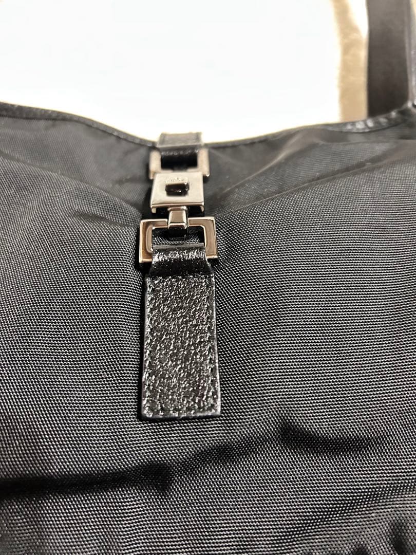 GUCCI グッチ ワンショルダーバッグ ジャッキー ナイロン　レザー 肩掛け