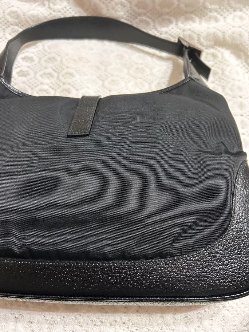 GUCCI グッチ ワンショルダーバッグ ジャッキー ナイロン　レザー 肩掛け