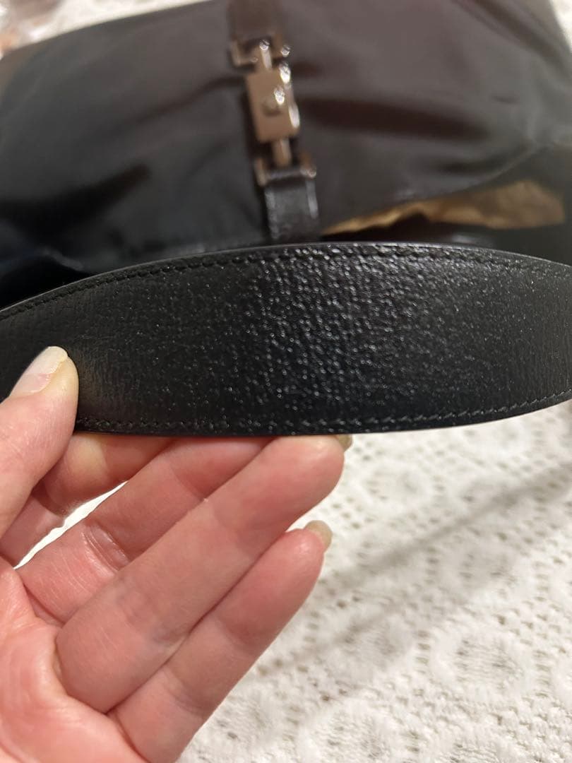 GUCCI グッチ ワンショルダーバッグ ジャッキー ナイロン　レザー 肩掛け