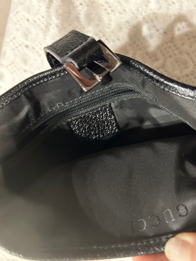 GUCCI グッチ ワンショルダーバッグ ジャッキー ナイロン　レザー 肩掛け