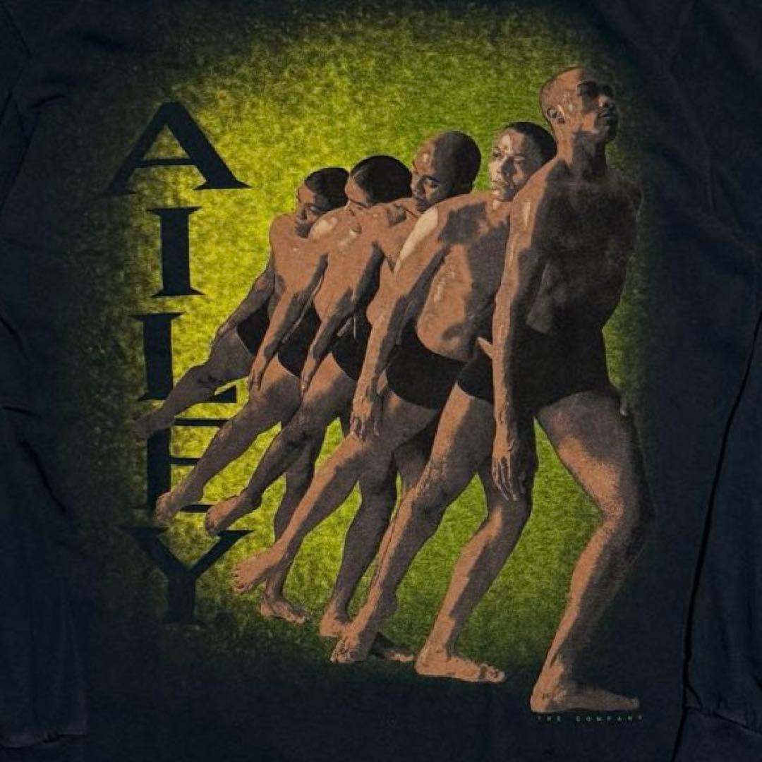90s Alvin Ailey アート 長袖Tシャツ L アルヴィン エイリー