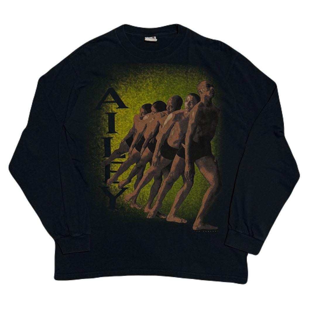 90s Alvin Ailey アート 長袖Tシャツ L アルヴィン エイリー