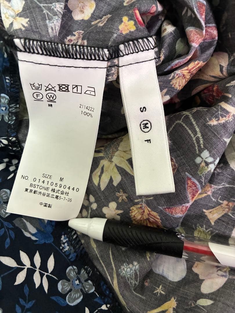 ameri vintage リバティパッチワークワンピース　M