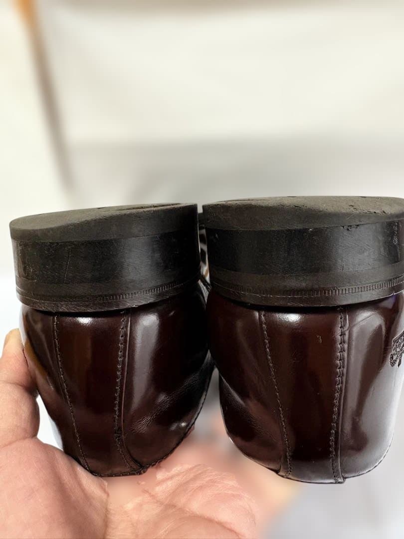 サンダース ミリタリーダービー レザー キャップトゥシューズ 英国 製 短靴