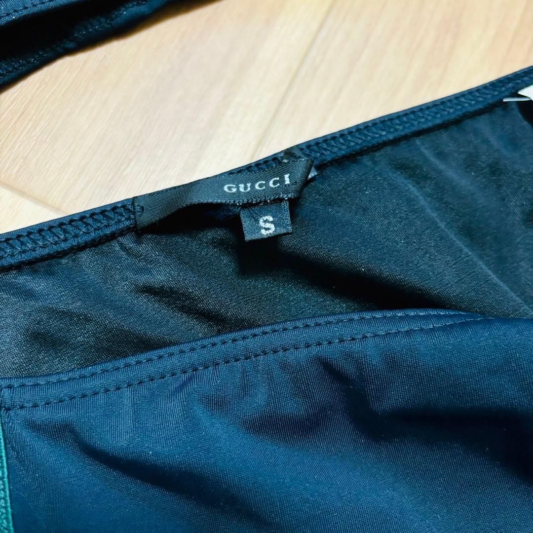 GUCCI ブラック シェリーライン ビキニ Sサイズ