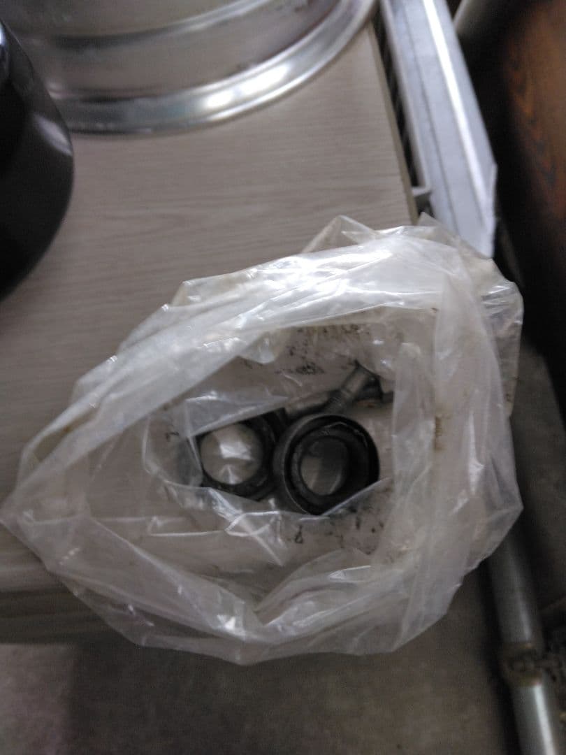 モンキー4l Z50z ？　アルミホイールと前後ハブ